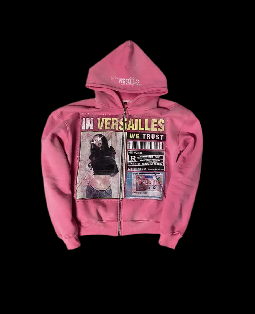 Printed Pattern Hoodie