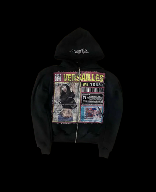 Printed Pattern Hoodie