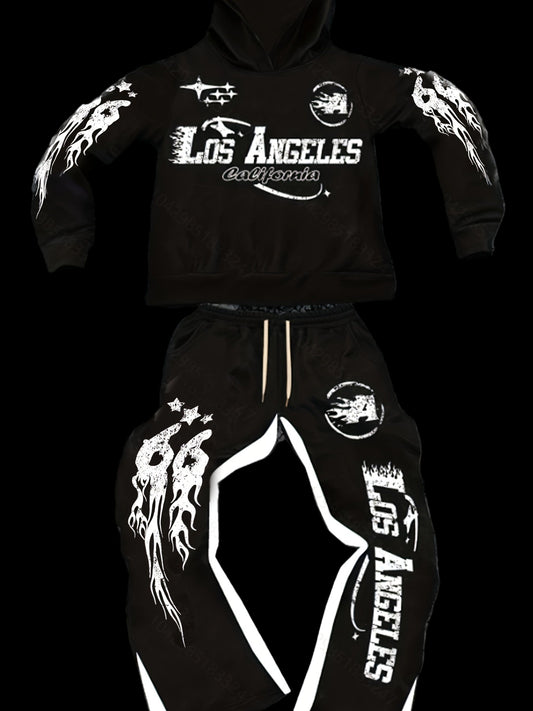 Hooded Sweatshirt Set