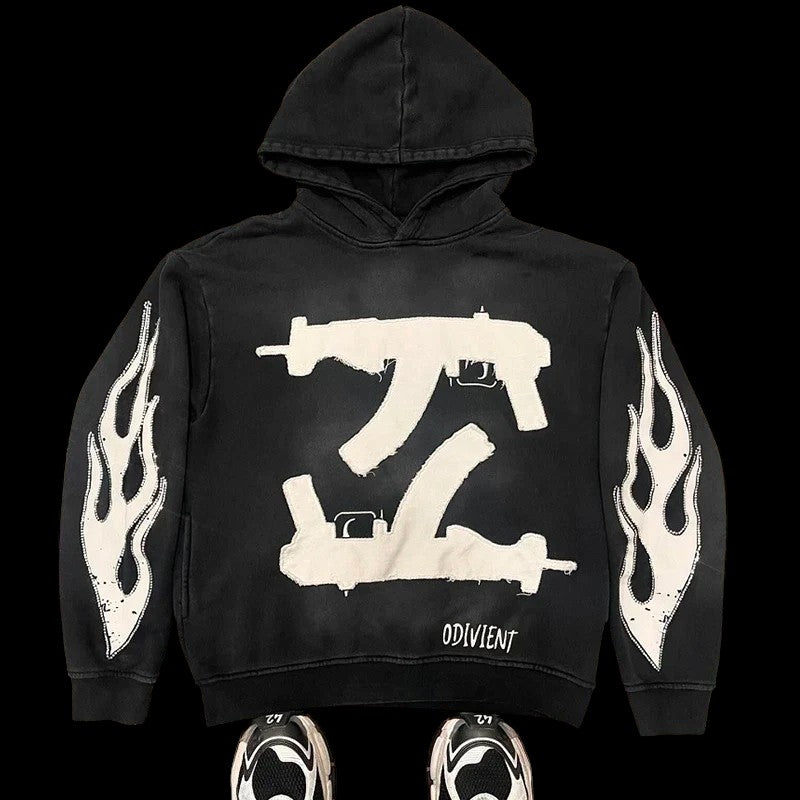 Vintage High Street Men Hoodie