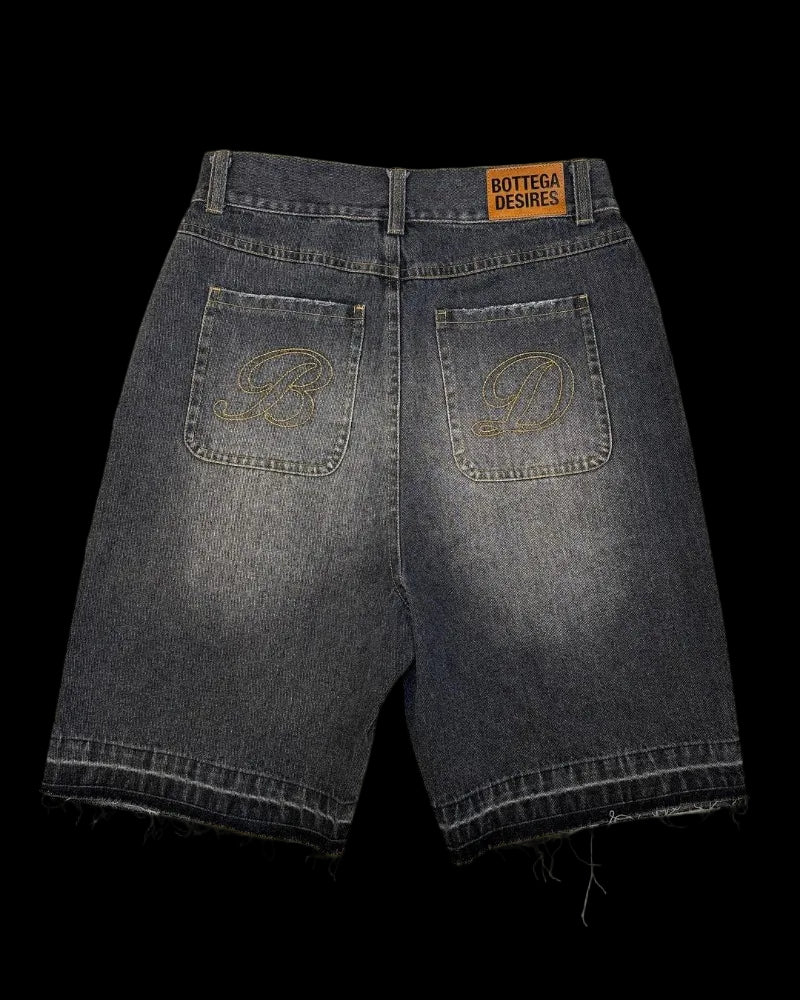 Denim Shorts Oversized Jeans