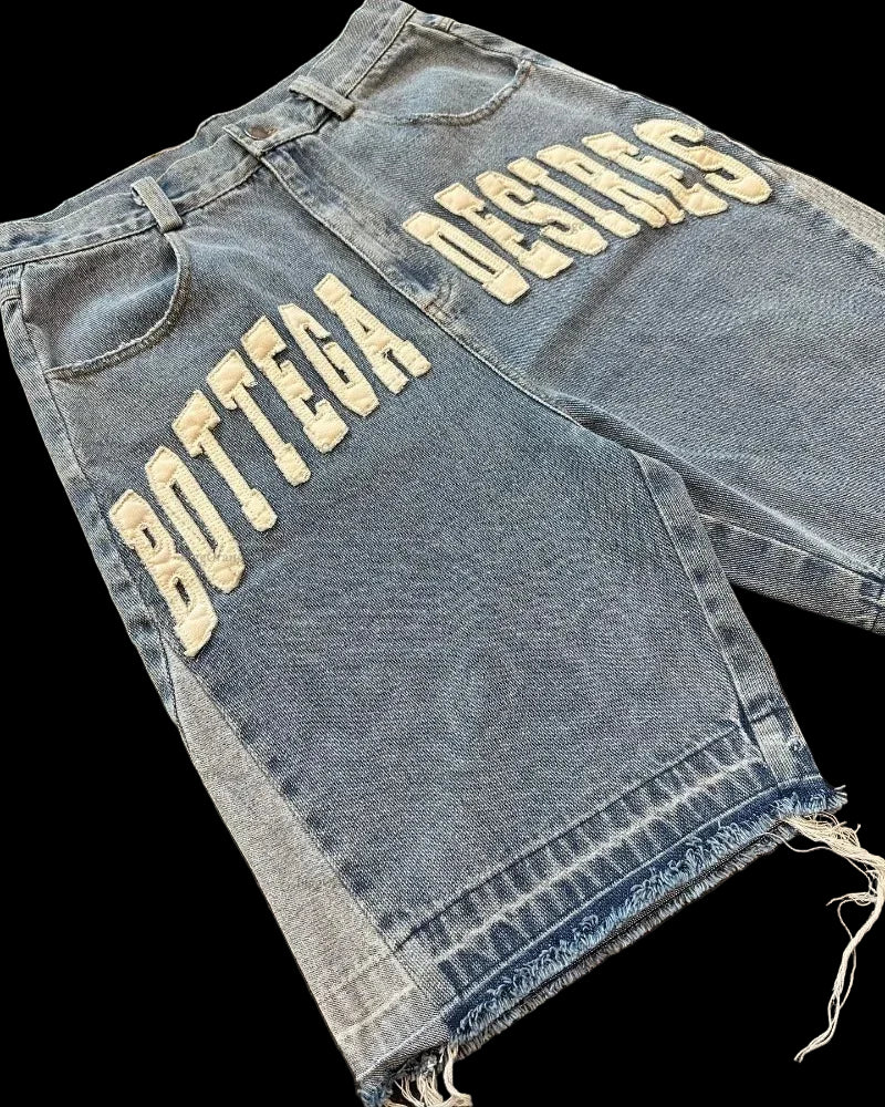 Denim Shorts Oversized Jeans