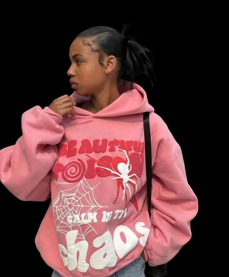 Harajuku Letter Print Hoodie