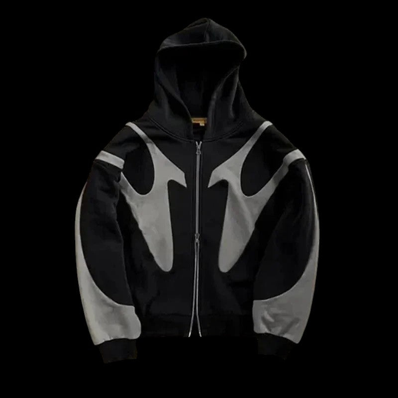 Devil Pattern Hoodie