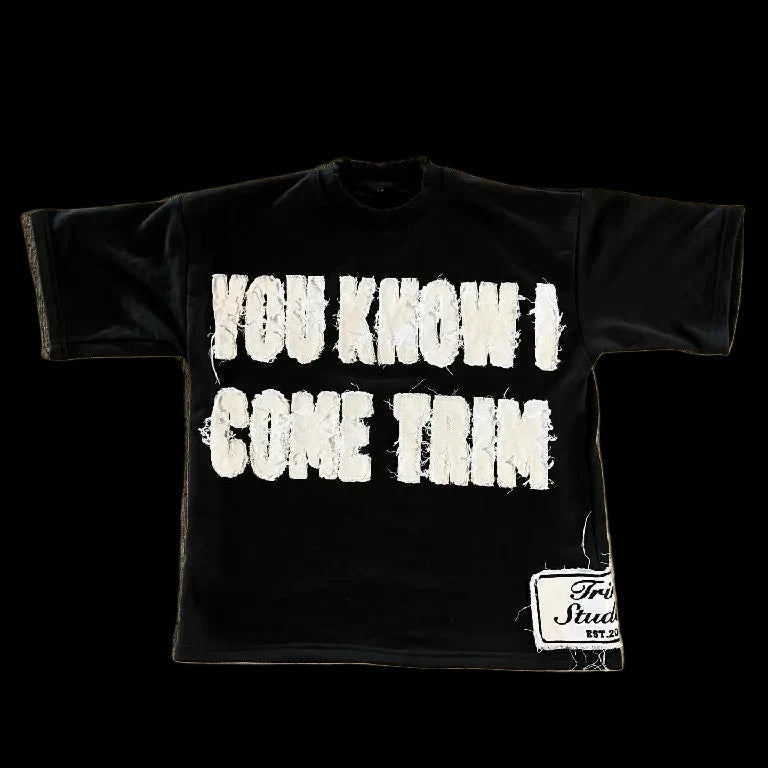 Black T Shirt Number 003 Graphic