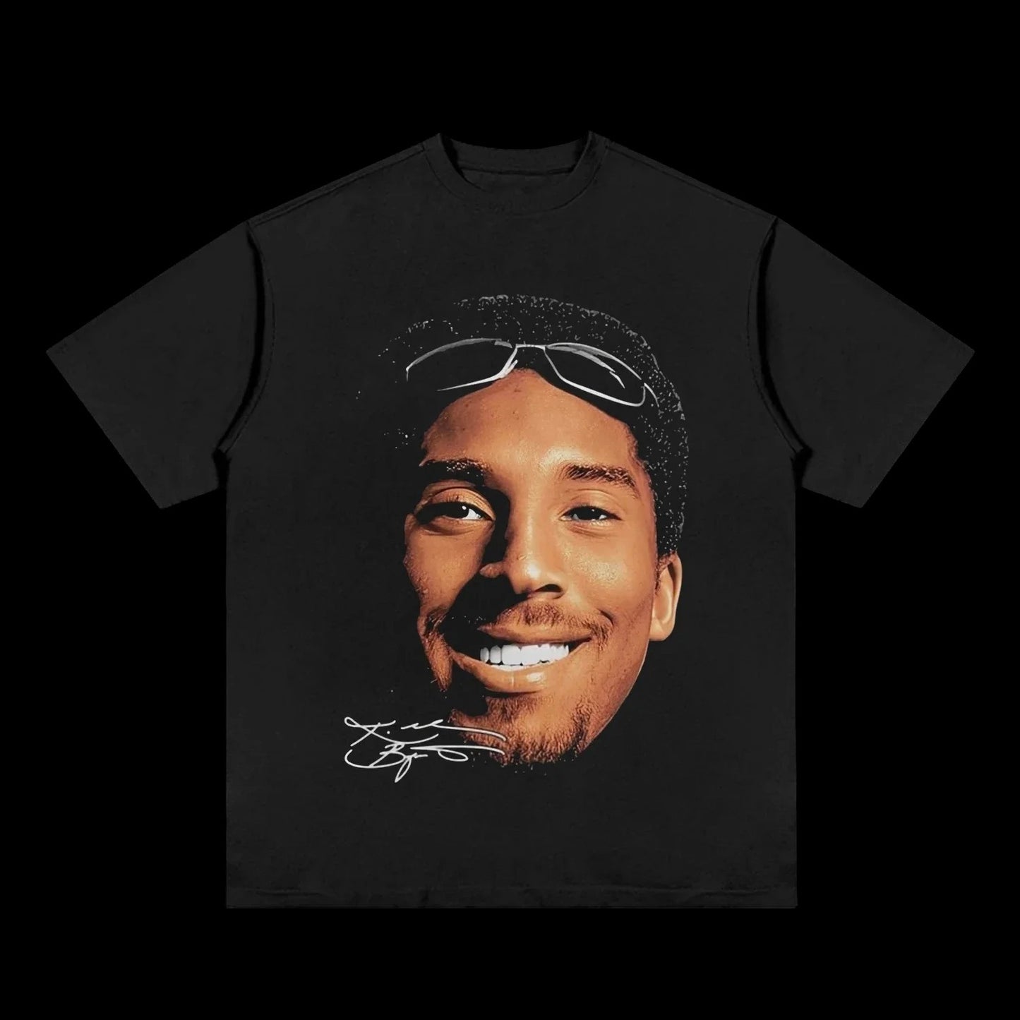 basketball star pattern T-shirt